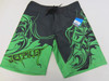 JetPilot Men's Apocalypse Board Shorts Swim Suit Trunks Green/Black Size 32