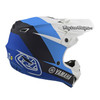 Yamaha New OEM, Troy Lee Designs Adult SE4 Composite Helmet, VDF-19HCP-BK-LG