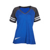 Yamaha New OEM Ladies 3X Tracks Racing Jersey SS T-Shirt, CRW-17TTK-BL-3X