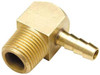 SeaChoice Marine Boat Fuel Elbow Brass 90 Degree 1/4" Barb x 3/8" NPT 50-20881