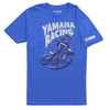 Yamaha New OEM Branded Blue Racing Cycle Short Sleeve Tee Shirt, VDF-20TCY-BL-XL