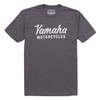 Yamaha New OEM, Black and White Essentials Shop Short T-Shirt, VDF-20TES-BK-SM