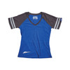 Yamaha New OEM Ladies XL Tracks Racing Jersey SS T-Shirt, CRW-17TTK-BL-XL