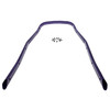 Polaris Snowmobile New OEM Purple MATRYX Sentry Mountain Rear Bumper 146 in., 2889351-784