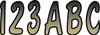 HARDLINE I.D. Sticker Kit - 200 Series - Brown Gradation, BRBKG200