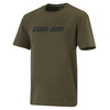Can-Am New OEM Men's 3X-Large Army Green Signature T-Shirt, 4544301677