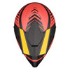 Can-Am New OEM Unisex Medium Red XC-4 Cross Team Helmet, 4486510630