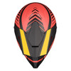 Can-Am New OEM Unisex X-Small Red XC-4 Cross Team Helmet, 4486510230