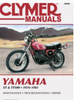 CLYMER Manual - Yamaha Xt/Tt 500, M405