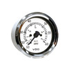 Universal New White & Chrome Marine 0-60MPH Speedometer, 50-15141