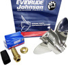 Johnson/Evinrude New Viper TBX Prop 14.5x21 Stainless Propeller 763922 0763922