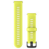 Garmin OEM Watch Bands Amp Yellow Silicone with Slate Hardware, 010-11251-2V