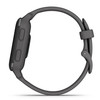 Garmin New OEM Venu® Sq 2 Slate Aluminum Bezel with Shadow Gray Case and Silicone Band, 010-02701-00