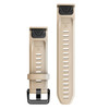Garmin OEM QuickFit® 20 Watch Bands Limestone Silicone, 010-13102-08