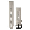 Garmin OEM QuickFit® 20 Watch Bands Light Sand Silicone, 010-13102-04