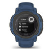 Garmin New OEM Instinct® 2 Solar Tidal Blue, 010-02627-16