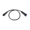 Garmin OEM 4-pin Transducer to 8-pin Sounder Adapter Cable, 010-12721-00