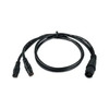 Garmin New OEM 6-pin Transducer to 4-pin Sounder Adapter Cable, 010-11615-00