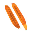 Ski-Doo New OEM, Pilot DS-3 REV Gen4 Orange Crush Deep Snow Ski, 505074757