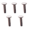 Ski-Doo New OEM Steel Flat Head Rivet, 5/PK, 390906200