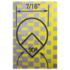 Ski-Doo New OEM Expedition Carbide Runner Set 90 Degree 6" Mountain Ski REV, ZX