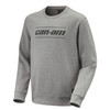 Can-Am New OEM Men's 2X-Large Heather Grey Signature Crew Fleece, 4546321427