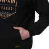 Can-Am New OEM Men's Medium Black Premium Pullover Hoodie, 4545450690