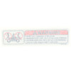 Can-Am New OEM Load Warning Label Decal 704901089