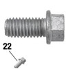BRP New OEM, Expedition Renegade Skandic Flanged Torx Screw M8 X 16, 420440852 BRP New OEM, Expedition Renegade Skandic Flanged Torx Screw M8 X 16, 420440852