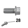 BRP New OEM, Expedition Outlander Renegade Flanged Torx Screw M6 X 16, 420440162