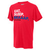 Polaris New OEM, Youth's Medium Eat. Sleep. Braap Graphic Tee, 286469103