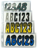 HARDLINE I.D. Sticker Kit - 200 Series - Blue Gradation, BLBKG200