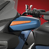 Show Chrome Accessories Amber Led Mirror Marker Rt, 41-206A