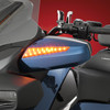 Show Chrome Accessories Amber Led Mirror Marker Rt, 41-206A