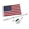 Show Chrome Accessories Folding Flag Pole Gl1800, 52-965