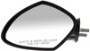 Yamaha OEM Mirror, FS1-U596B-10-00-a