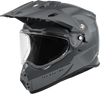 FLY RACING Trekker Solid Helmet, 73-7020XS