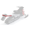 Polaris Snowmobile New OEM Extreme Rear Bumper, Axys 155in./163in., 2880993-293