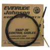 Johnson/Evinrude/OMC New OEM 15' Remote Control Cable 173115; 0173115 15ft