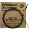 Johnson/Evinrude OEM 16ft Throttle Shift Remote Control Cable 0173116, 0173116