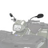 Polaris New OEM Handlebar-Mounted Adjustable Mirrors in Black 2877222