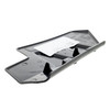 Polaris OEM Gloss Black Front Left CV Shield, 5437544-070