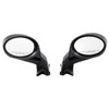 Polaris Snowmobile OEM PRO-RIDE Black Hood Mount Snowmobile Mirrors, 2877803
