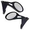 Polaris Snowmobile OEM PRO-RIDE Black Hood Mount Snowmobile Mirrors, 2877803