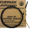Johnson/Evinrude OEM 12ft Throttle Shift Remote Control Cable 0173112, 173112