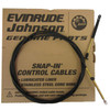 Johnson/Evinrude OEM 18ft Throttle Shift Remote Control Cable 0173118, 0173018