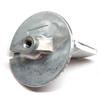 Yamaha New OEM Zinc Trim Tab Anode, 6J9-45371-01-00