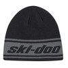 Ski-Doo New OEM Unisex One Size Charcoal Grey Reversible Beanie, 4547280989