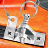 Sea-Dog, Straight Stainless Steel Toggle 1/4" Pin With Lanyard, 354-2999861