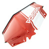 Polaris Snowmobile New OEM 7" Red White Low Windshield, 2880387 Polaris Snowmobile New OEM 7" Red White Low Windshield, 2880387